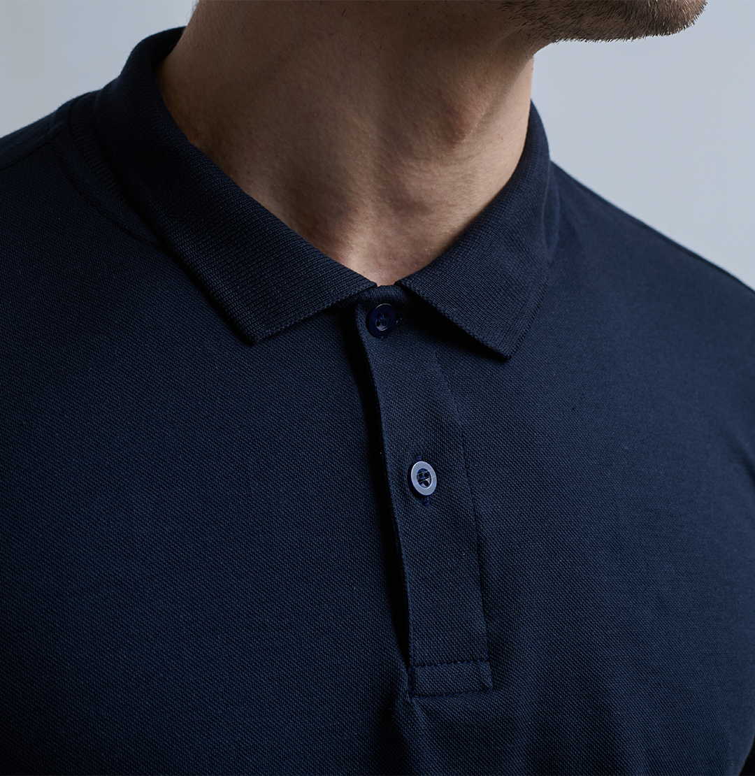 Camiseta POLO manga LONGA + Frete Grátis
