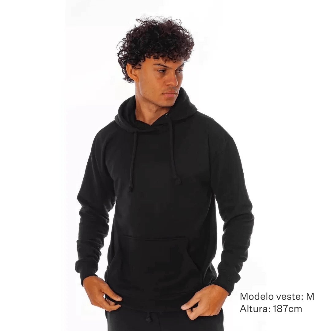Moletom Básico SLIM + Frete Grátis