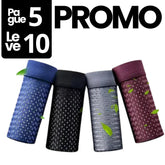 KIT 10 Cuecas Fibras de Bambu + Frete Grátis