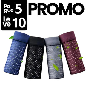 KIT 10 Cuecas Fibras de Bambu + Frete Grátis